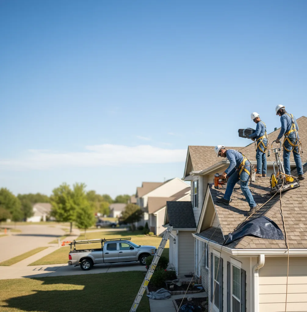 Roof Repair in Three Bridges